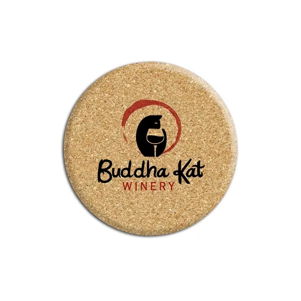 Circle Thick Cork Coaster
