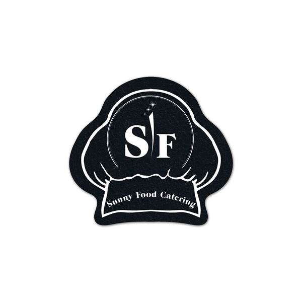 Chef Hat Flat Tire Coaster