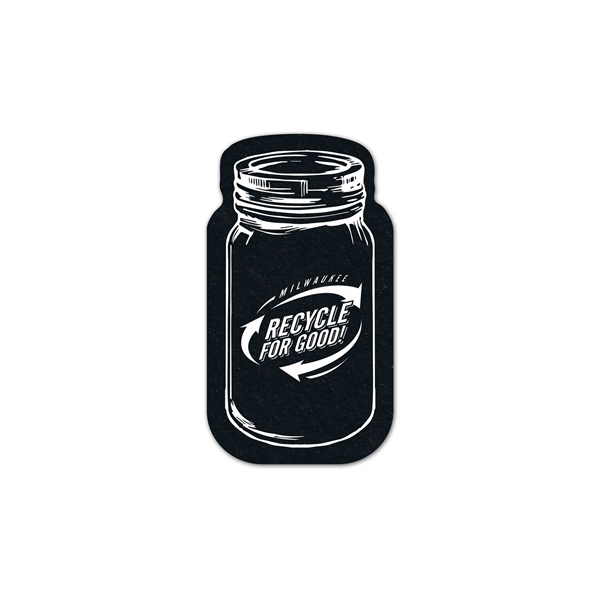 Mason Jar Flat Tire Coaster