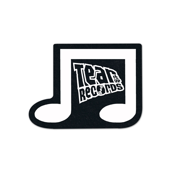 Music Note Flat Tire Coaster