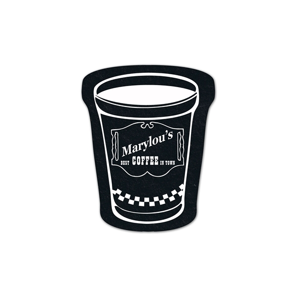 Coffee Cup Recycled Rubber Jar Opener