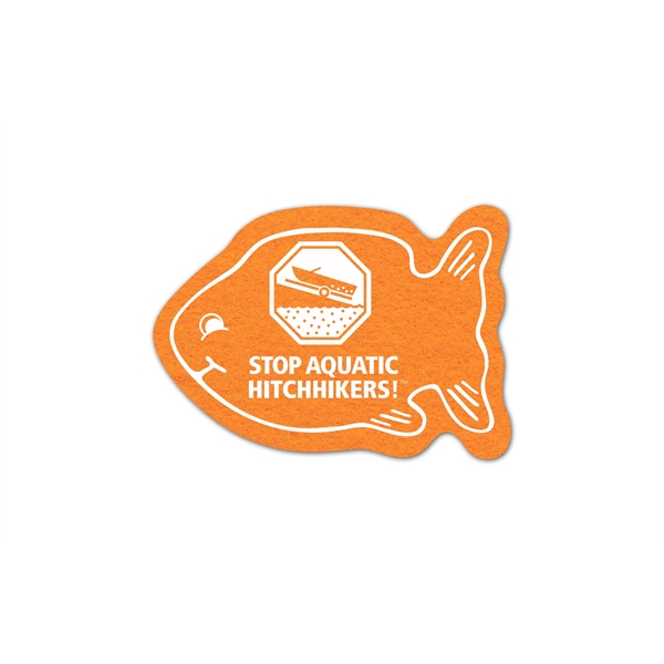 Fish Shammy Coaster
