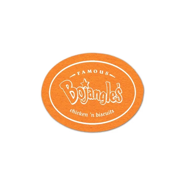 Oval Shammy Coaster