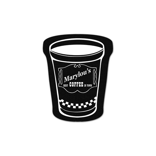Coffee Cup Vinyl Jar Opener