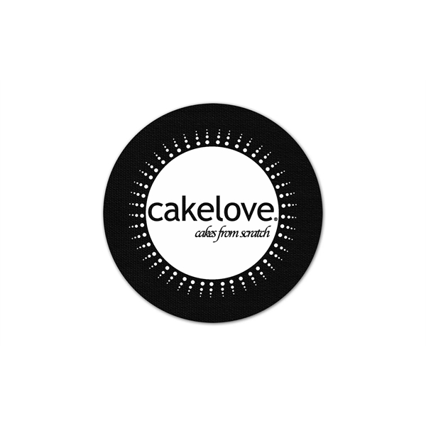 Circle Vinyl Coaster