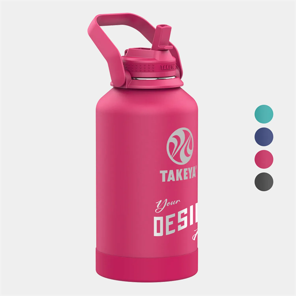 64 oz Takeya® Stainless Steel Insulated Pickle Ball Bottle