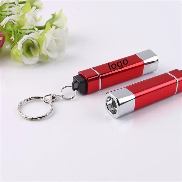 Aluminum Mini LED Keychains