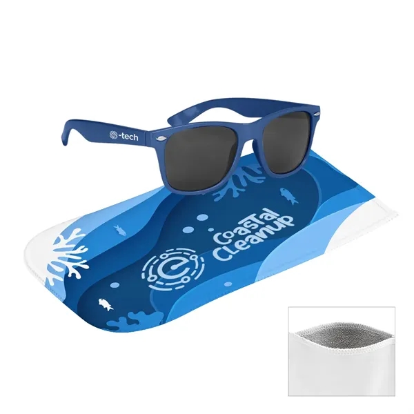 Malibu Sunglasses With Rpet Microfiber Pouch
