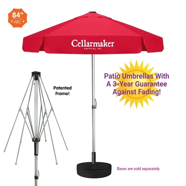 The Vented Ultimate Patio Umbrella - Commercial Quality