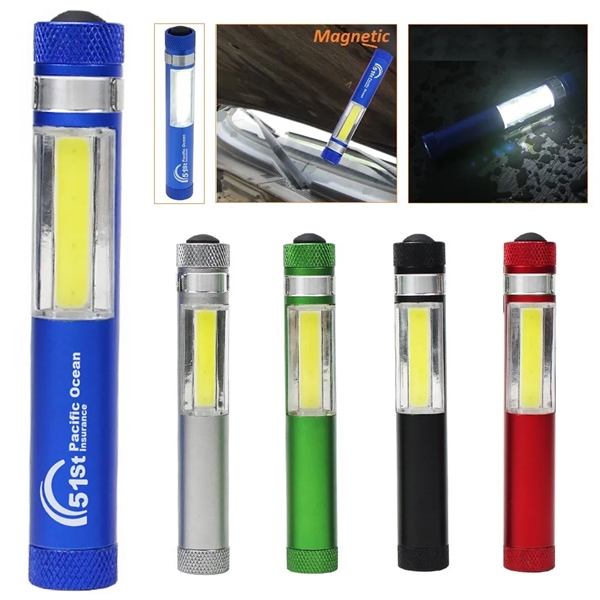 Magnetic COB Flashlight