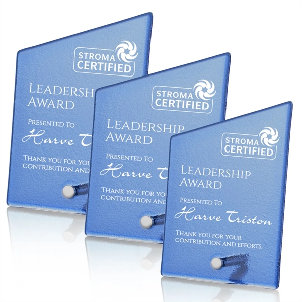 Atchison Blue Slant Award - Silver