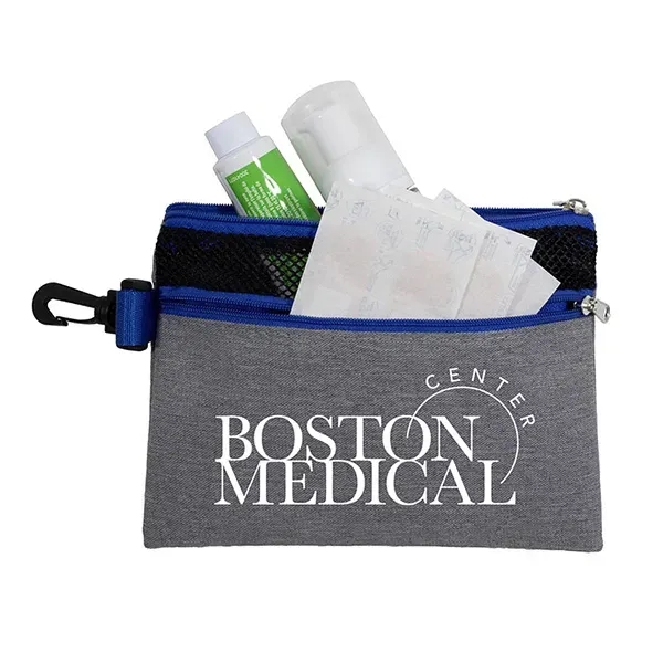 7" W x 5" H Mesh Zipper Pouch