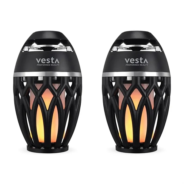 iLive™ Tiki & Bluetooth Speakers with LED Flame