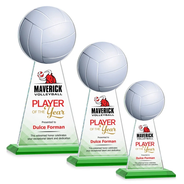 Edenwood Volleyball VividPrint™ Award - Green
