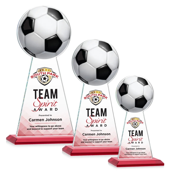 Edenwood Soccer VividPrint™ Award - Red