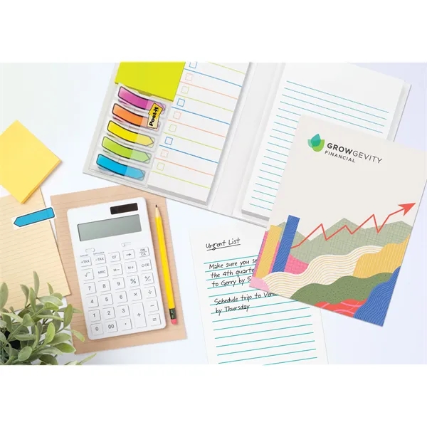 Essential Journal featuring Post-it® Notes and Flags