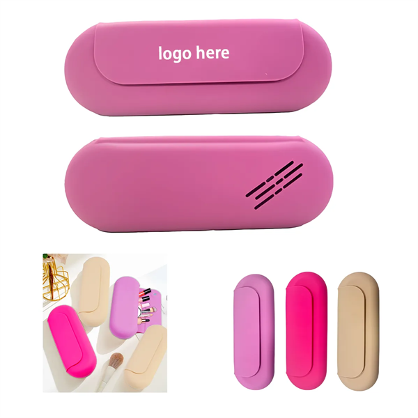 Portable Silicone Makeup Bag