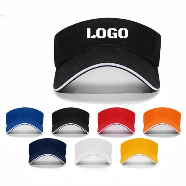 Cotton Twill Sandwich Visor