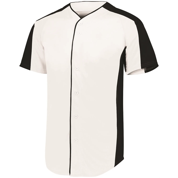 Augusta Sportswear Youth Full-Button Baseball Jersey