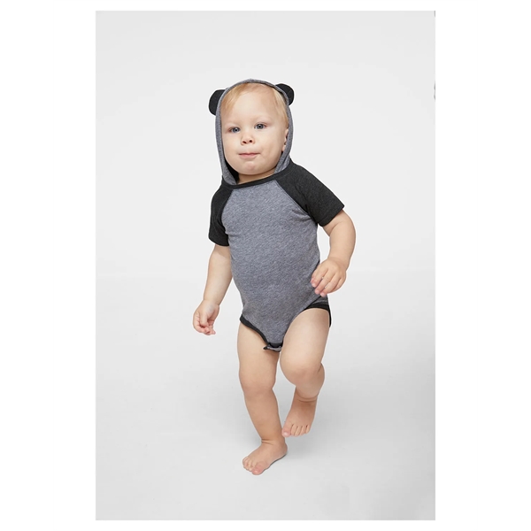 Rabbit Skins Infant Character Hooded Bodysuit with Ears