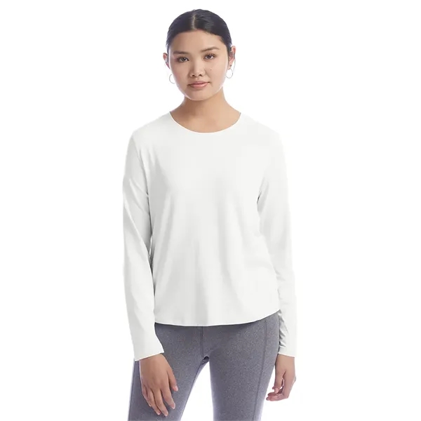 Champion Ladies' Cutout Long Sleeve T-Shirt