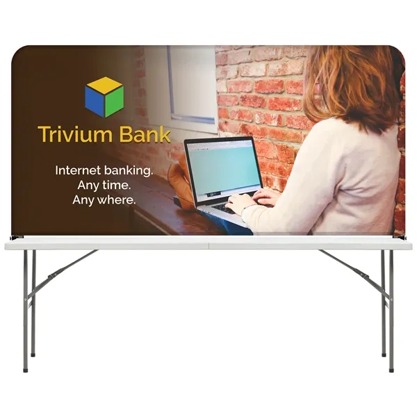 8' Table Top Hardware & Medium Banner Kit