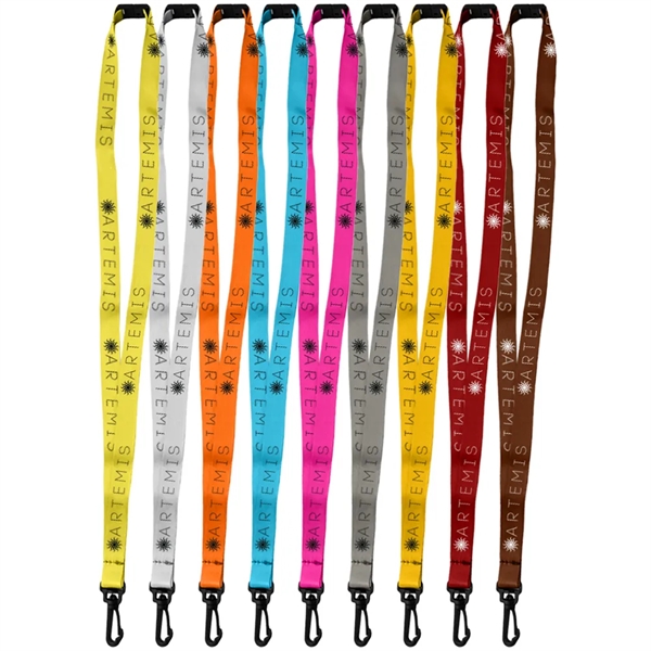 36" Dye Sublimation Lanyards with Safety Breakaway