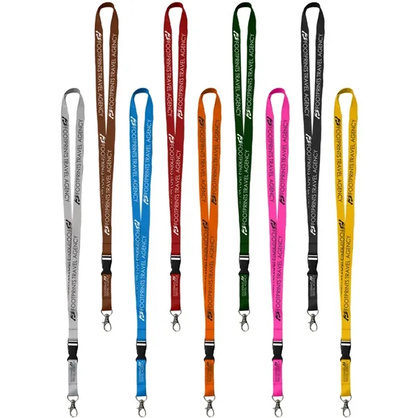 36" Dye Sublimation Lanyards with Buckle Release