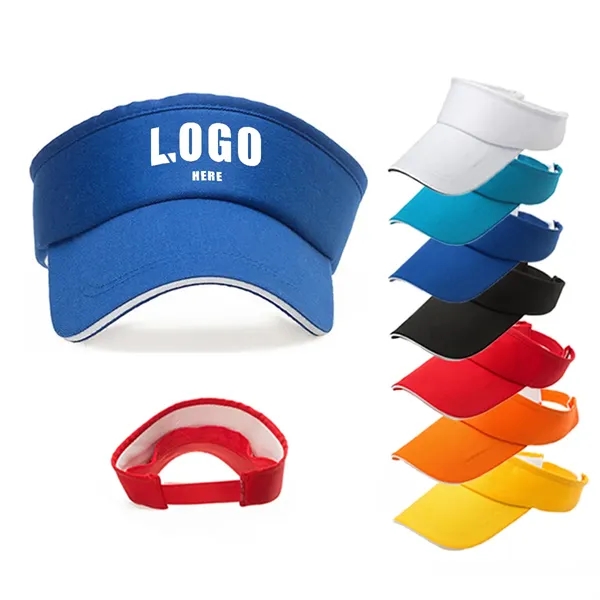 Custom Cotton Twill Visors