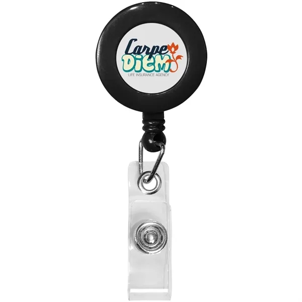 Retractable Badge Reel with Rotating Bulldog Clip