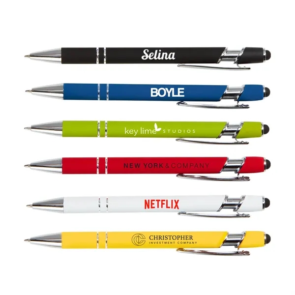 Aluminum Rubber Stylus Pen