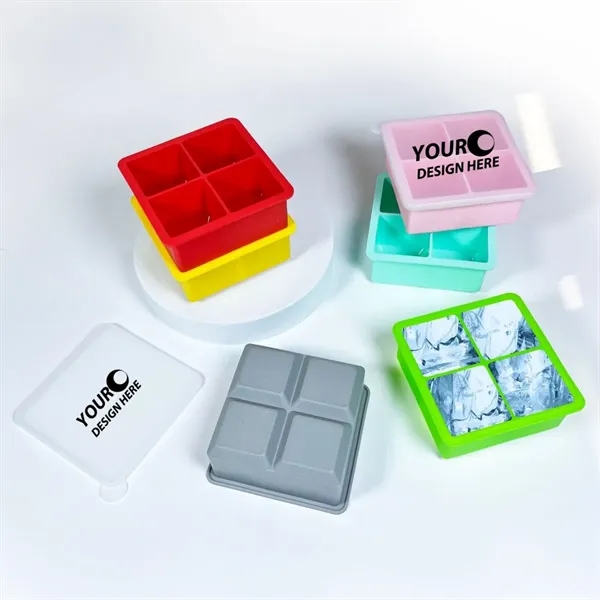 Silicone Molds Ice Cube Tray
