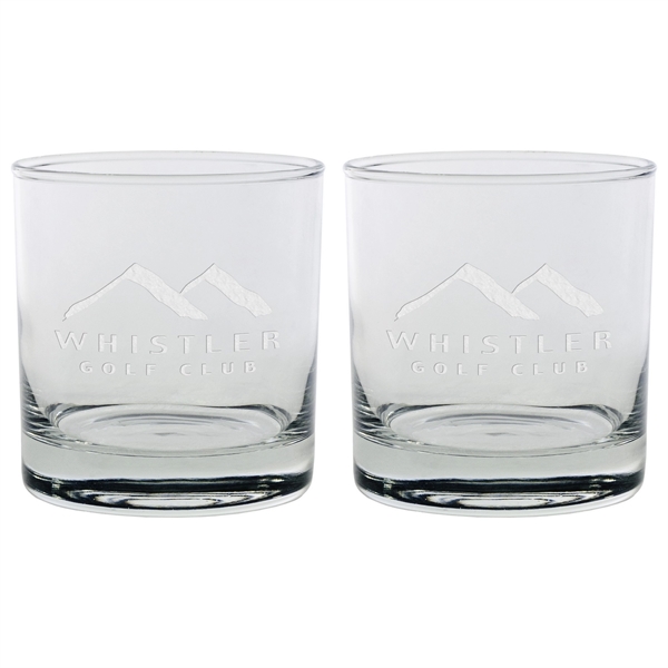 Set of 2 Skyline Classic Rocks Glass (14 Oz.)