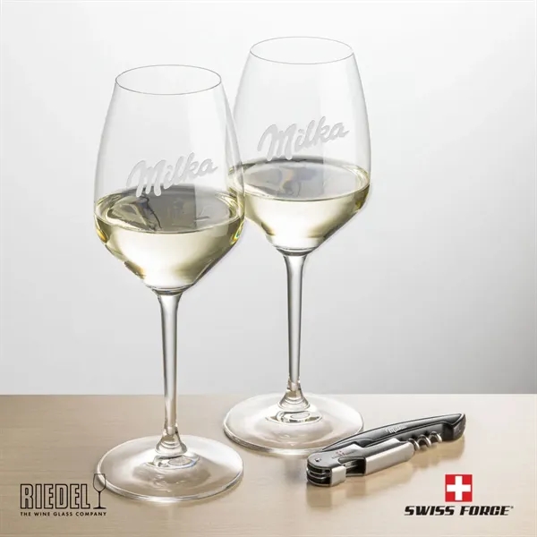Swiss Force® Opener & RIEDEL Extreme Wine