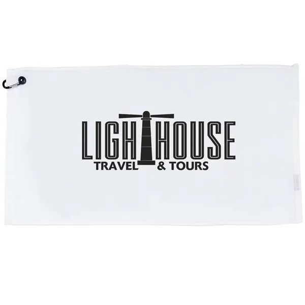 30" x 16" Tour Pro White Golf Towel