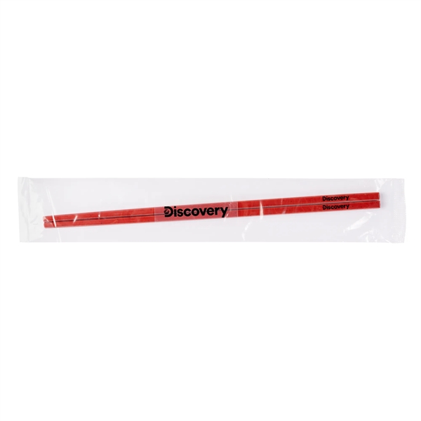 Red Plastic Chopsticks