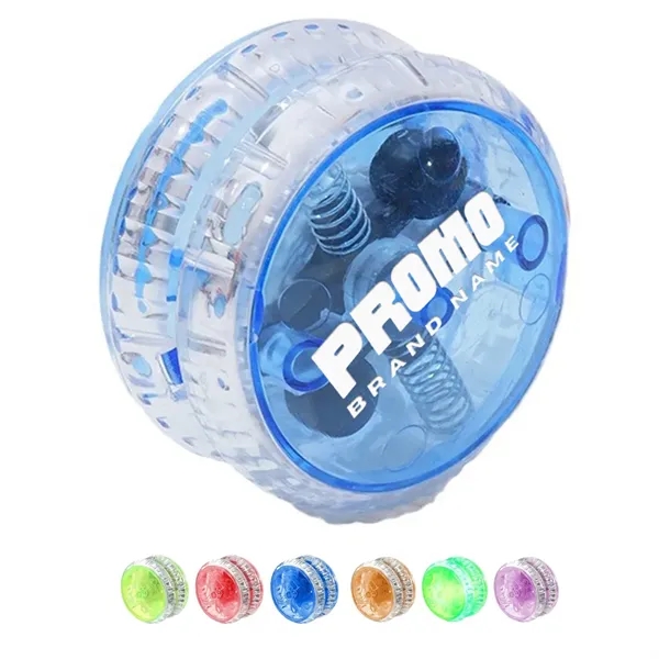 Responsive Kids Birthday Party Colorful Light Up YoYo Ball