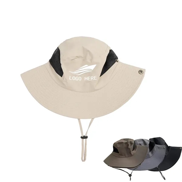 Customizable Mesh Vent Hiking Hat