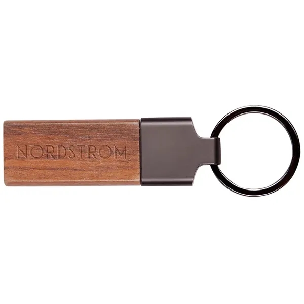 Belmont Wood Key Chain