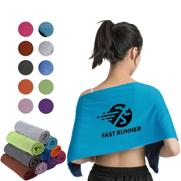 12" x 40" Microfiber Cooling Towel