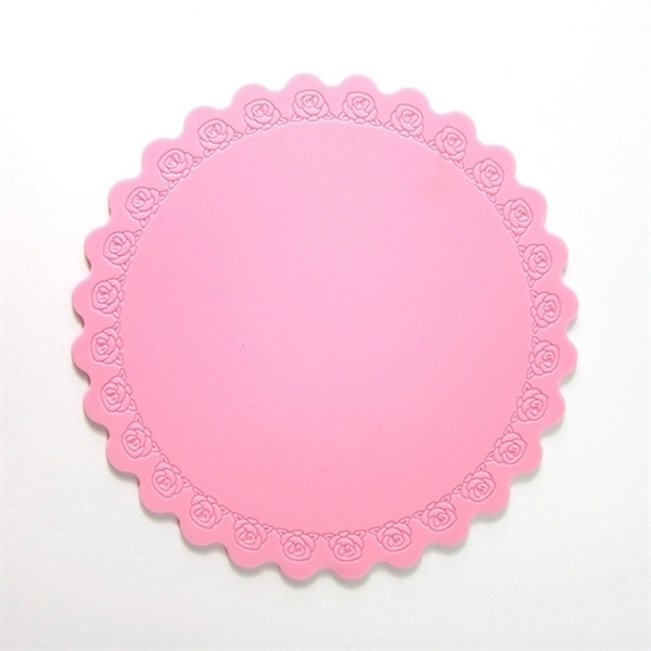 Round Heat Insulation Resistant Silicon Mat