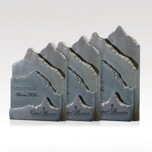 Slate Telluride Multi-Layer Award - Mountain Range Design