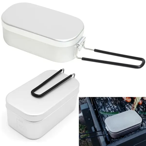 Aluminium Mess Tin lunch box Sustainable Bento-Style Contain