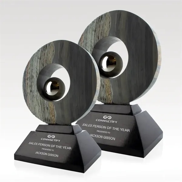 Slate Ace Award - Multi-Colored with Stainless Accent