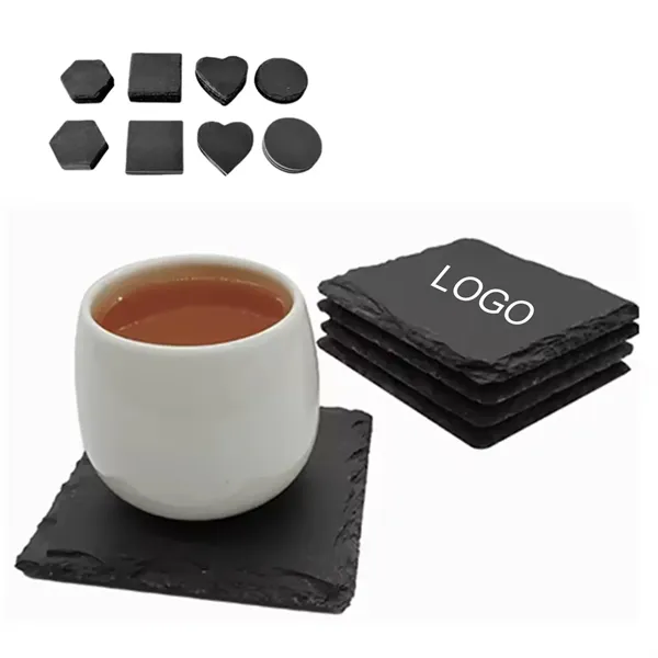 Slate Stone Drink Coasters Bulk Slate Drink Coaster