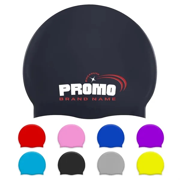 Unisex Adult Swim Caps Elastomeric Cover Ear Protection