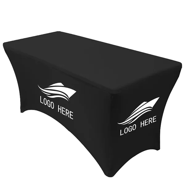 Custom 4ft Stretch Table Cover - Thicker Version