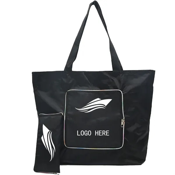 Customized High-Capacity Waterproof Folding Handbag