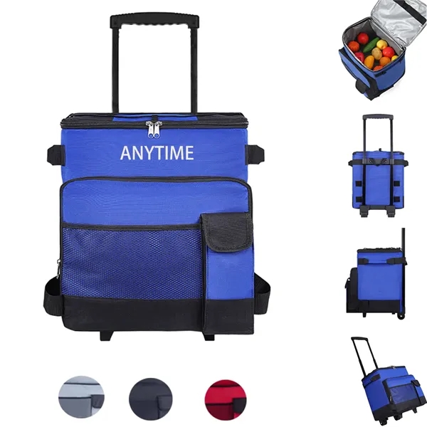 Portable Rolling Cooler With Wheels