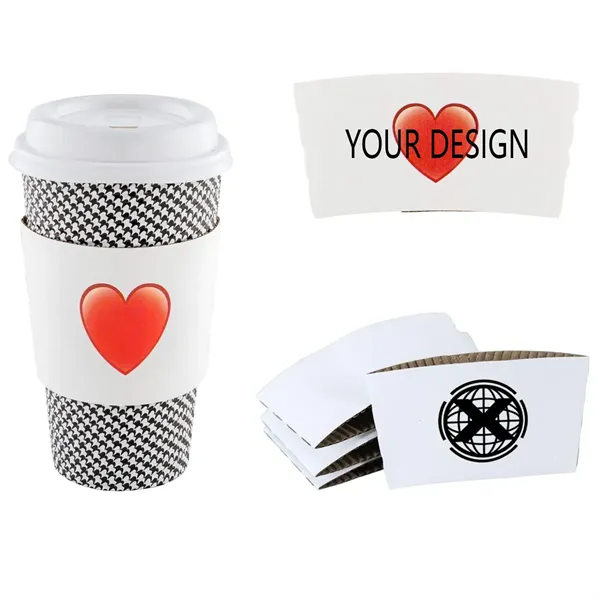 Disposable Coffee Cold Drink Paper Cup Sleeve